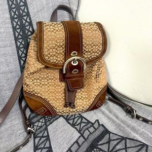 Coach Mini Backpack purse